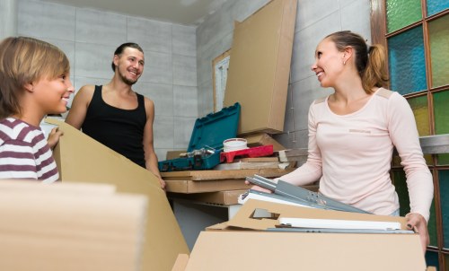 Removal team supporting a local move in East Barnet