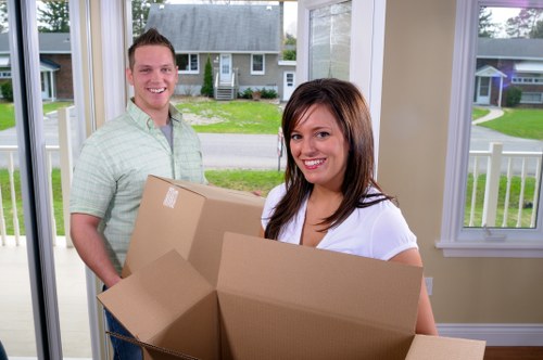 Removal truck hire for house moves in East Barnet