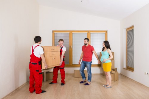 Prepared furniture pick-up visit in East Barnet with loading and transport