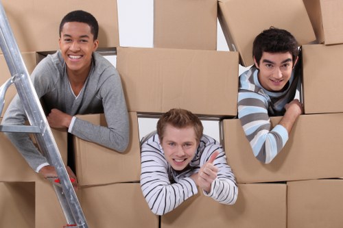 Access and parking considerations for East Barnet removals