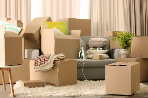 Local van service helping with a house move near East Barnet