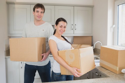 Professional man with van East Barnet handling furniture and boxes